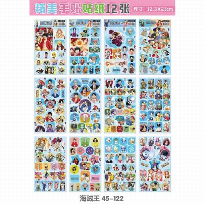 one piece anime sticker