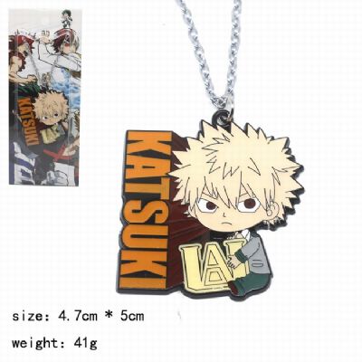 katsuki anime necklace