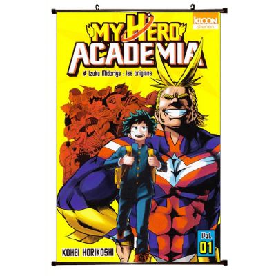 My Hero Academia anime wallscroll