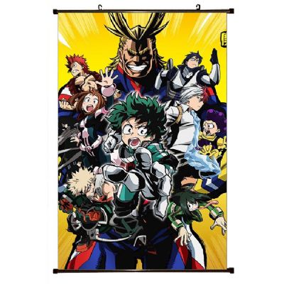 My Hero Academia anime wallscroll