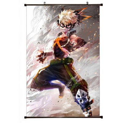 katsuki anime wallscroll