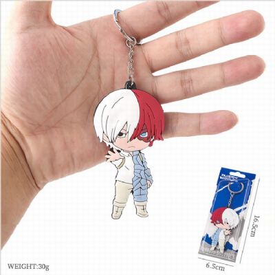 Todoroki Shoto Double-sided soft glue keychain pen