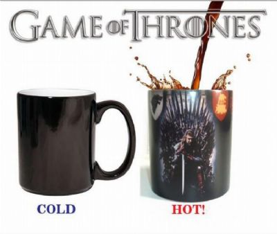 Game of Thrones Black Ceramics Discoloration Cup