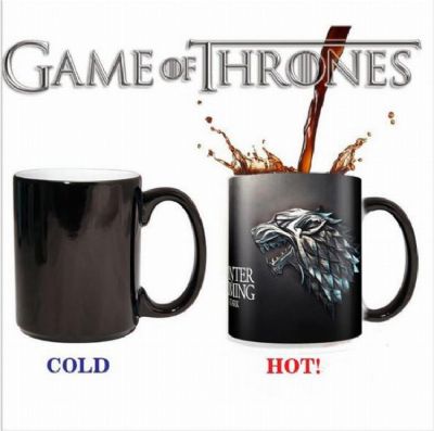 Game of Thrones Black Ceramics Discoloration Cup