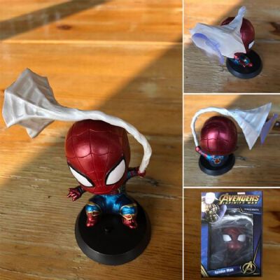 Genuine The Avengers Spiderman Shaking head doll B