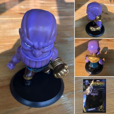 Genuine The Avengers Thanos Shaking head doll Boxe