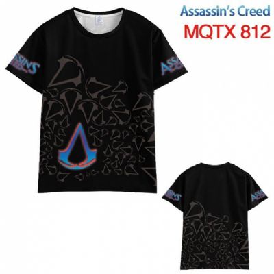 Assassin Creed Full color printed short sleeve t-s