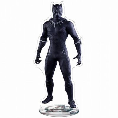 Black Panther Acrylic Standing Plates 