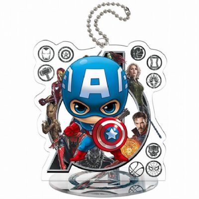 The avengers captain america Q version Small Stand