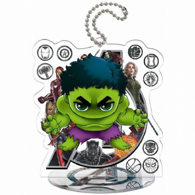 The avengers hulk Q version Small Standing Plates 