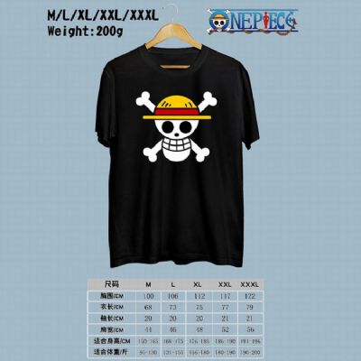 One Piece Printed round neck short-sleeved T-shirt