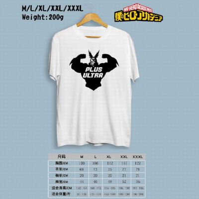 My Hero Academia Printed round neck short-sleeved