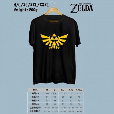 The Legend of Zelda Printed round neck short-sleev