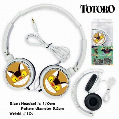 TOTORO Headset Head-mounted Earphone Headphone