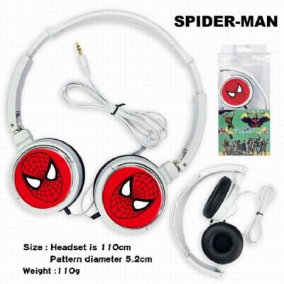 Spiderman Headset Head-mounted Earphone 