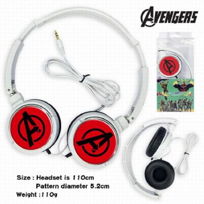 The Avengers Headset Head-mounted Earphone Headpho