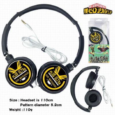 My Hero Academia Headset Head-mounted Earphone Hea