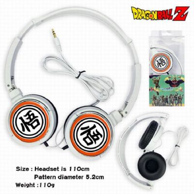 DRAGON BALL Headset Head-mounted Earphone Headphon