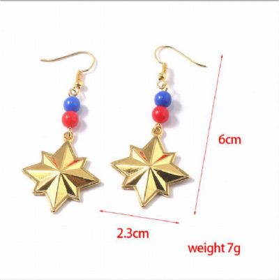 The Avengers Captain Marvel Earrings