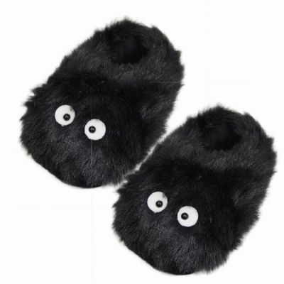 Totoro Black charcoal elf Plush warm all-inclusive