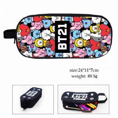 BTS BT21 Full Color High capacity Double layer Pen