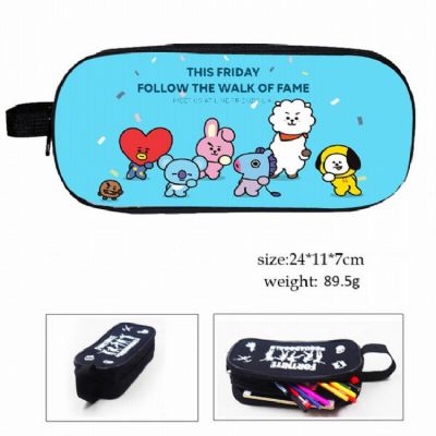 BTS BT21 Full Color High capacity Double layer Pen