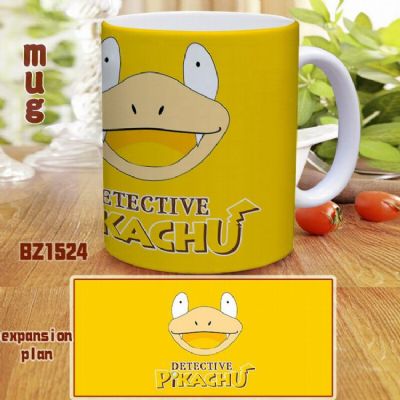 Detective Pikachu Color ceramic mug cup