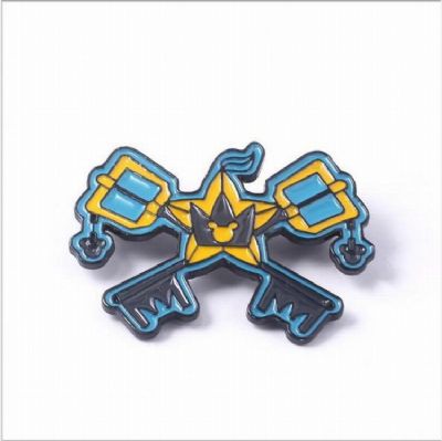 Kingdom hearts Badge Brooch