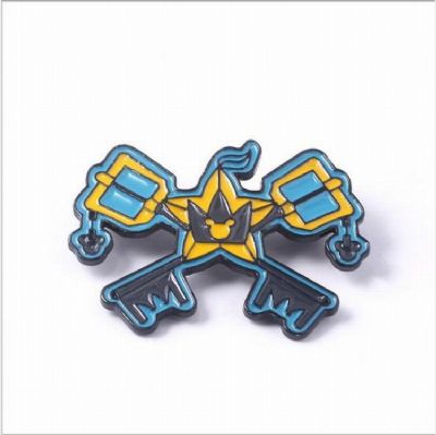 Kingdom hearts Badge Brooch 