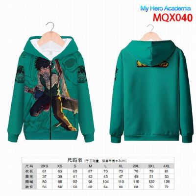 My Hero Academia Full color zipper hooded Patch po