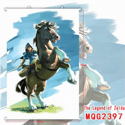 The Legend of Zelda White Plastic rod Cloth painti