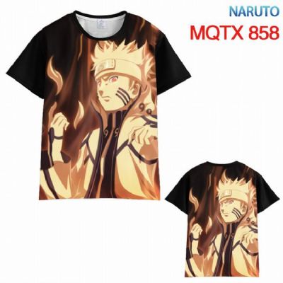 Naruto Full color printed short sleeve t-shirt