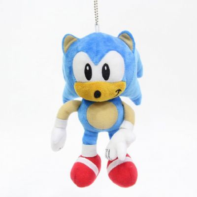 Super sonic Plush doll pendant