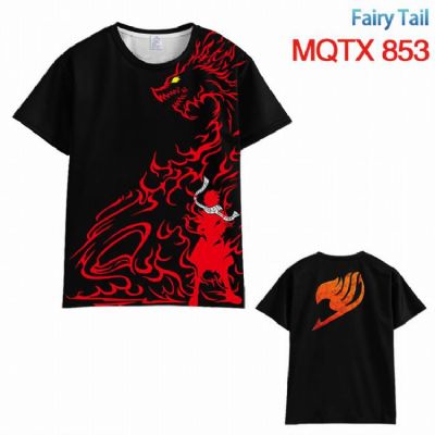 Fairy tail Full color printed short sleeve t-shirt