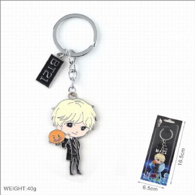 BTS BT21 Rider Key Chain pendant