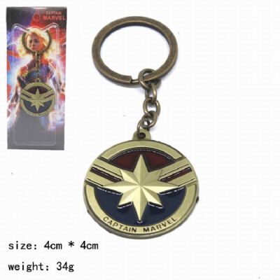 Captain Marvel Keychain pendant