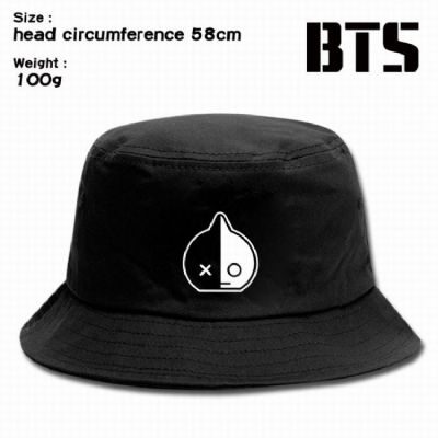 BTS BT21 Canvas Fisherman Hat Cap