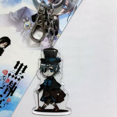 kuroshitsuji anime keychain