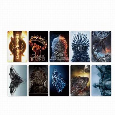 Game of Thrones Card stickers