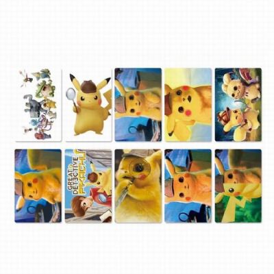 Pokémon Detective Pikachu Card stickers