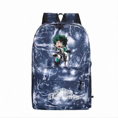 My Hero Academia Zipper printing Oxford cloth Scho