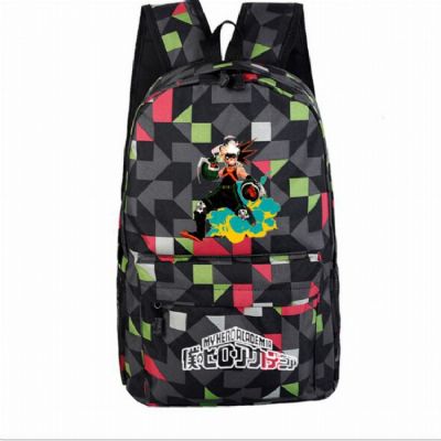 My Hero Academia Zipper printing Oxford cloth Scho