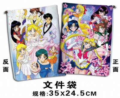 sailormoon anime file bag