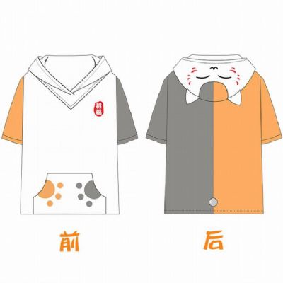 Natsume_Yuujintyou Short Sleeve T-Shirt Hoodie