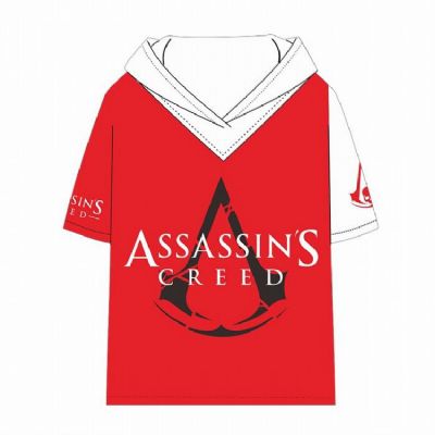Assassin Creed Short Sleeve T-Shirt Hoodie 