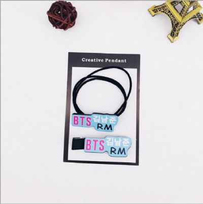 BTS Hair clip + hair rope set price for 5 sets