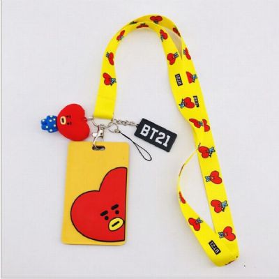 BTS BT21 Silicone stereo card holder