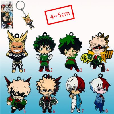 My Hero Academia anime keychain