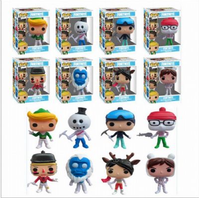 Fortnite POP 8 models Boxed Figure Decoration 