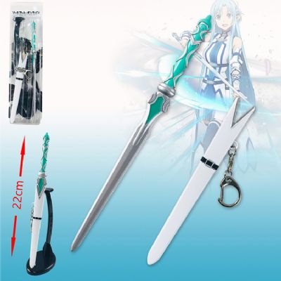 sword art online anime keychain